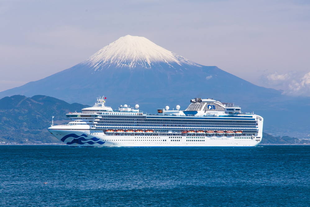 客船「ダイヤモンド・プリンセス」２０１８年４月１２日　Diamond Princess, April 12, 2018